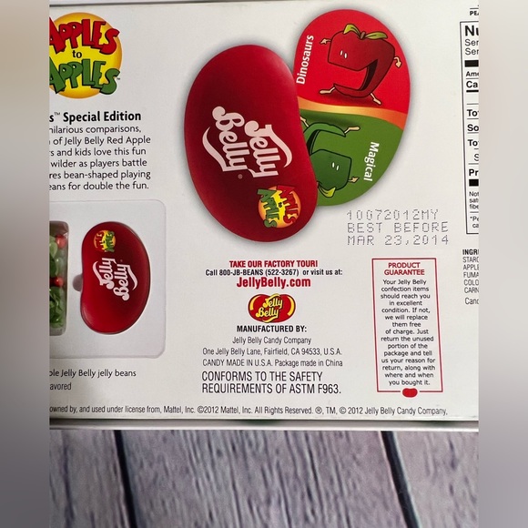 NEW Apples to Apples (JellyBelly Special Edition) Card Game w/ JellyBellys. - Picture 12 of 13